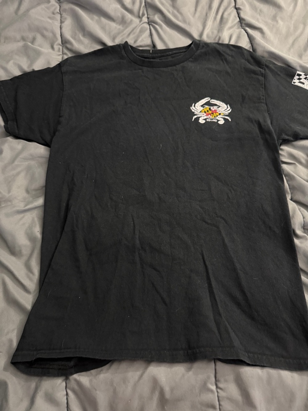 Men's Maryland My Maryland Black Graphic Short-Sleeve Shirt
